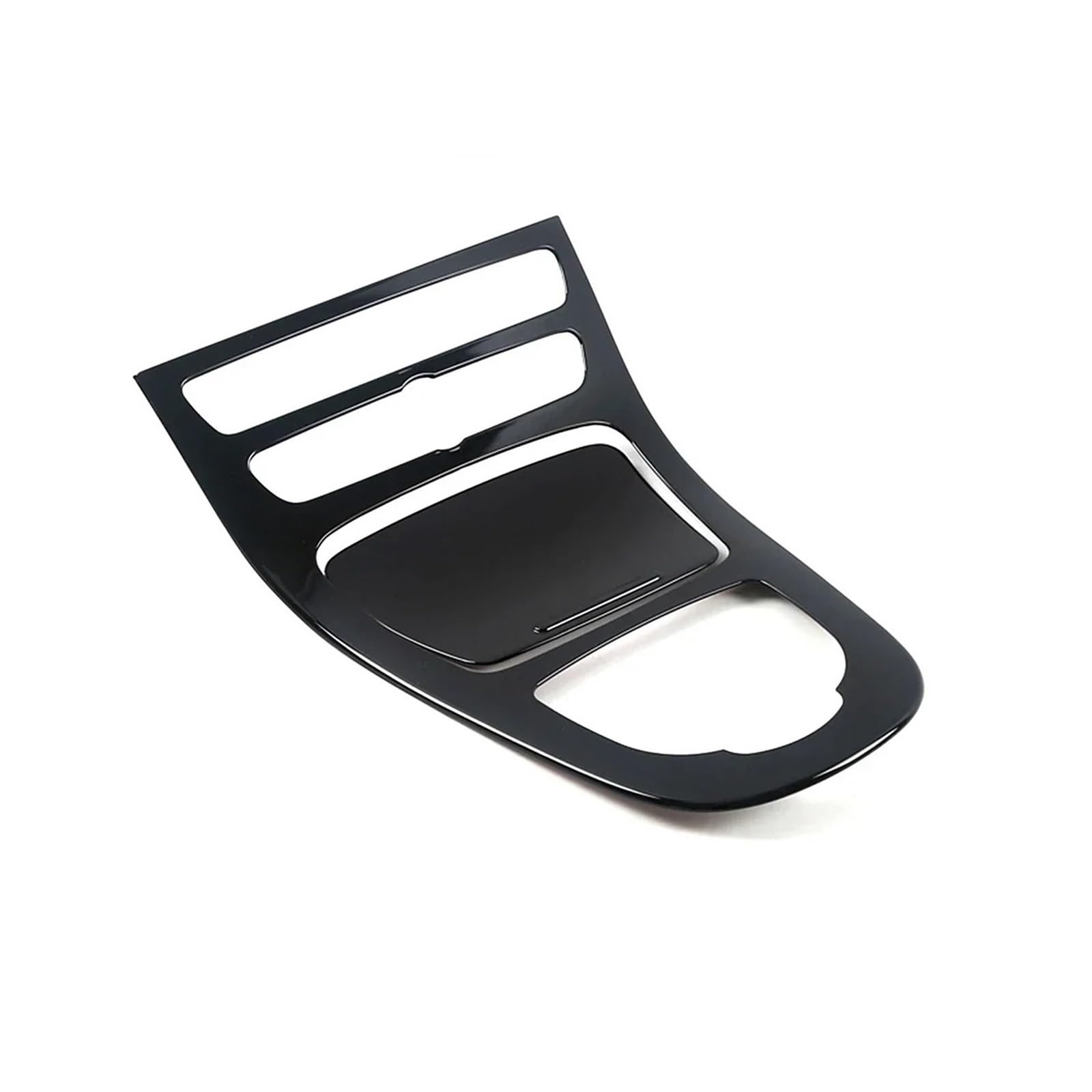 Mittelkonsolen-Abdeckung Für Benz E-Klasse W213 E200 E300 E350 2016 2017 2018 Auto-Mittelkonsole Getränkehalter Getriebe Panel Rahmenabdeckung Zieraufkleber Armaturenbrett-Abdeckung(Black) von BHGMGEBLV