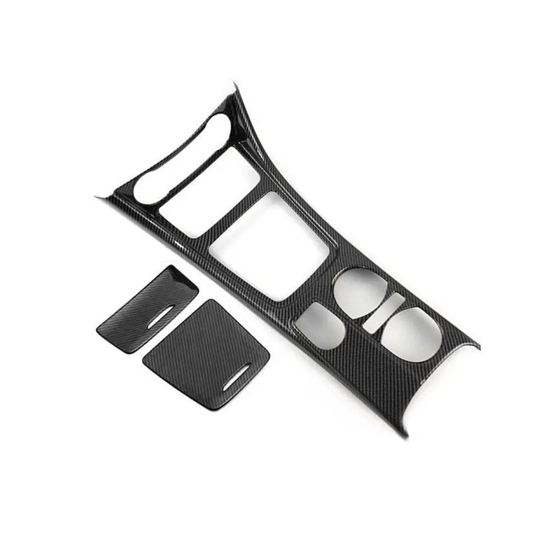 Mittelkonsolen-Abdeckung Für Benz Für GLA Für CLA A-Klasse W176 C117 X156 2013-2018 LHD Auto-Mittelkonsole Schalttafel Wasserbecherhalter Abdeckung Verkleidung Armaturenbrett-Abdeckung von BHGMGEBLV