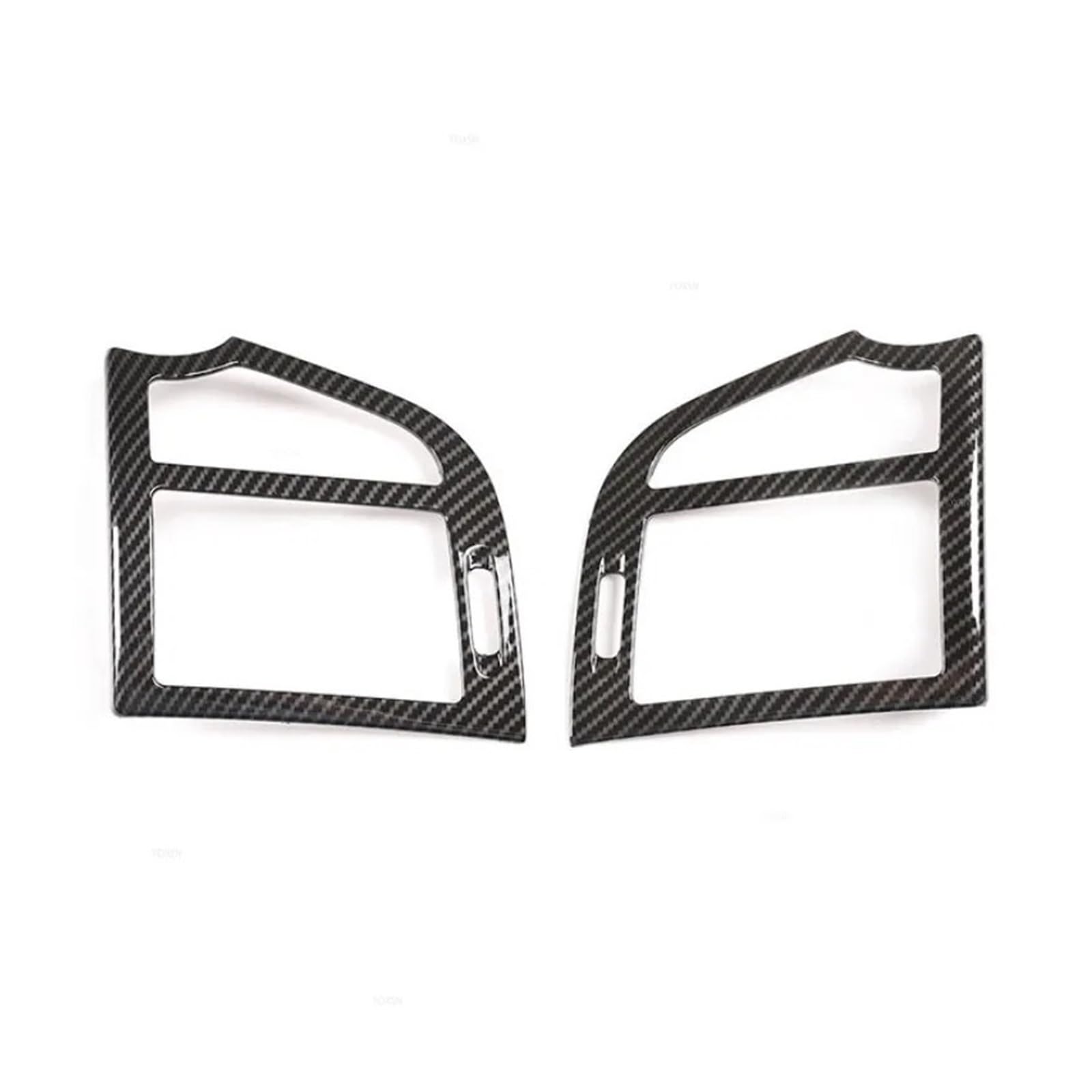 Mittelkonsolen-Abdeckung Für Benz S-Klasse W221 S300 S350 2008–2013 Armaturenbrett-Seitenlüftungsrahmenabdeckung Luftauslass ABS Carbon Texture Trim Armaturenbrett-Abdeckung Mittelkonsolen-Abdeckung Für Benz S-Klasse W221 S300 S350 2008–2013 Armaturenbrett-Seitenlüftungsrahmenabdeckung Luftauslass ABS Carbon Texture Trim Armaturenbrett-Abdeckung von BHGMGEBLV