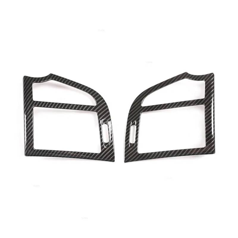 Mittelkonsolen-Abdeckung Für Benz S-Klasse W221 S300 S350 2008–2013 Armaturenbrett-Seitenlüftungsrahmenabdeckung Luftauslass ABS Carbon Texture Trim Armaturenbrett-Abdeckung von BHGMGEBLV