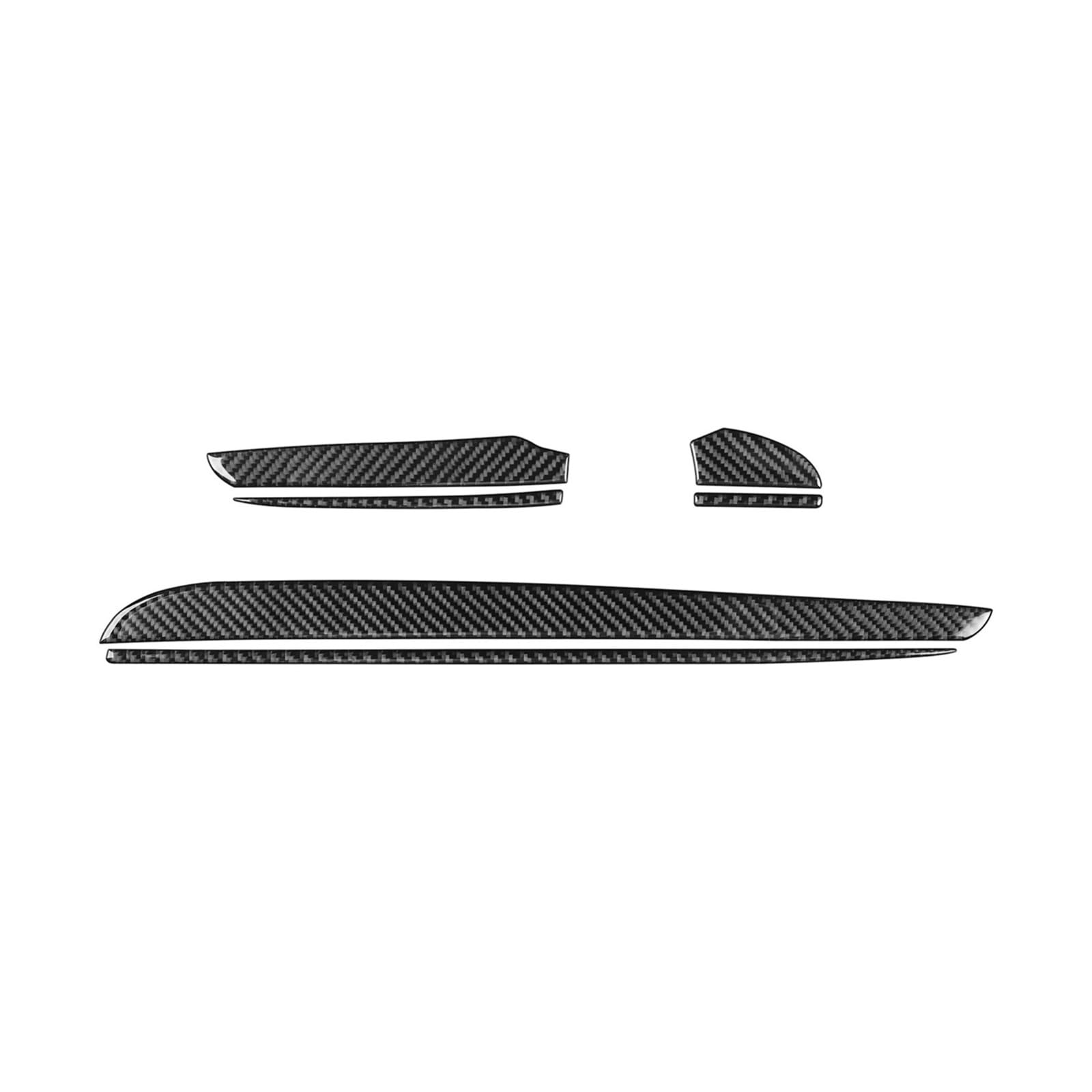 Mittelkonsolen-Abdeckung Für Chrysler 300 2015 2016 2017 2018 2019 2020 2021 Dashboard Panel Dekoration Abdeckung Aufkleber Carbon Faser Auto Innen Zubehör Armaturenbrett-Abdeckung(Left) von BHGMGEBLV