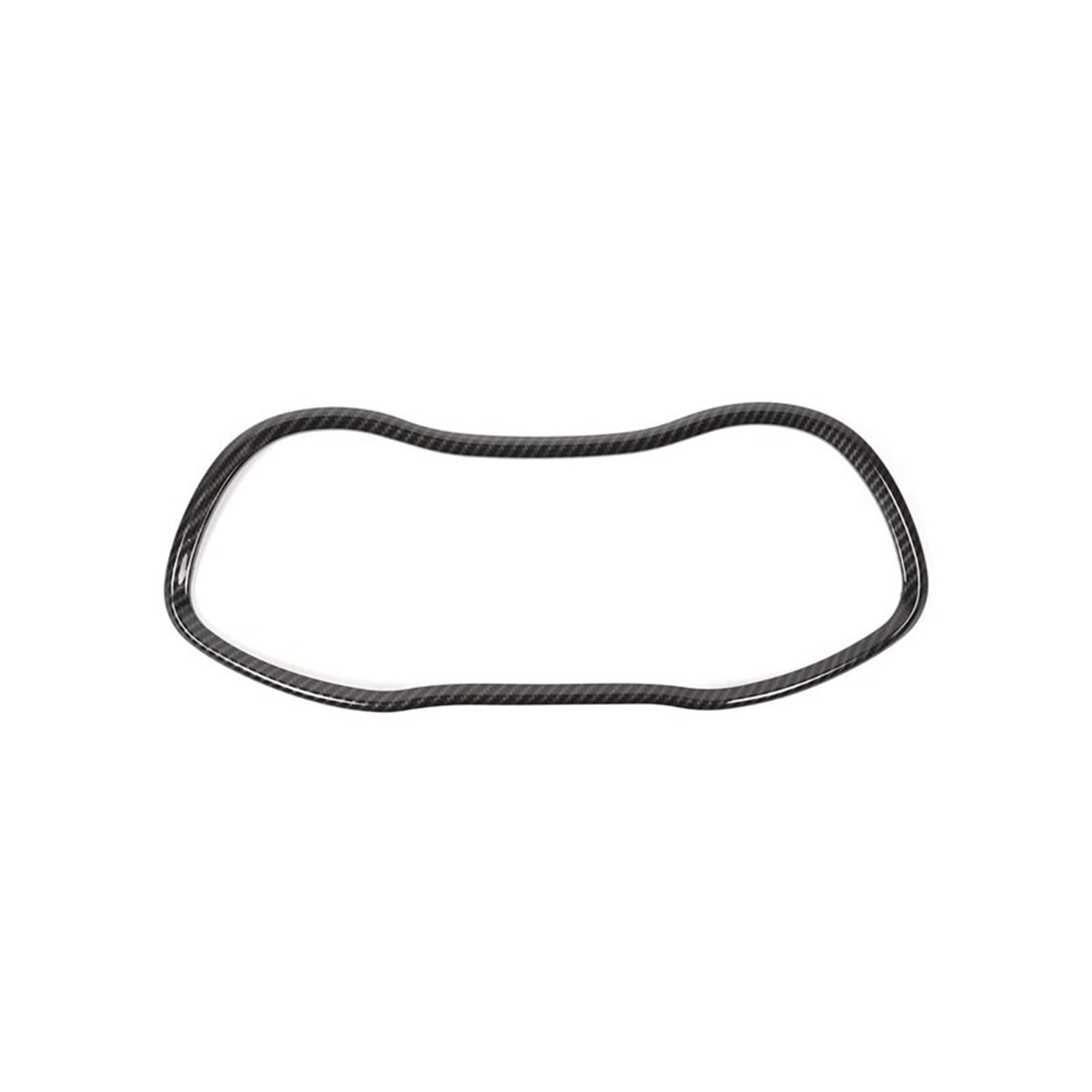 Mittelkonsolen-Abdeckung Für Dodge Für Challenger 2015-2021 Armaturenbrett Instrumententafel Rahmenabdeckung Verkleidung ABS Carbon Look Autozubehör Armaturenbrett-Abdeckung(B) von BHGMGEBLV