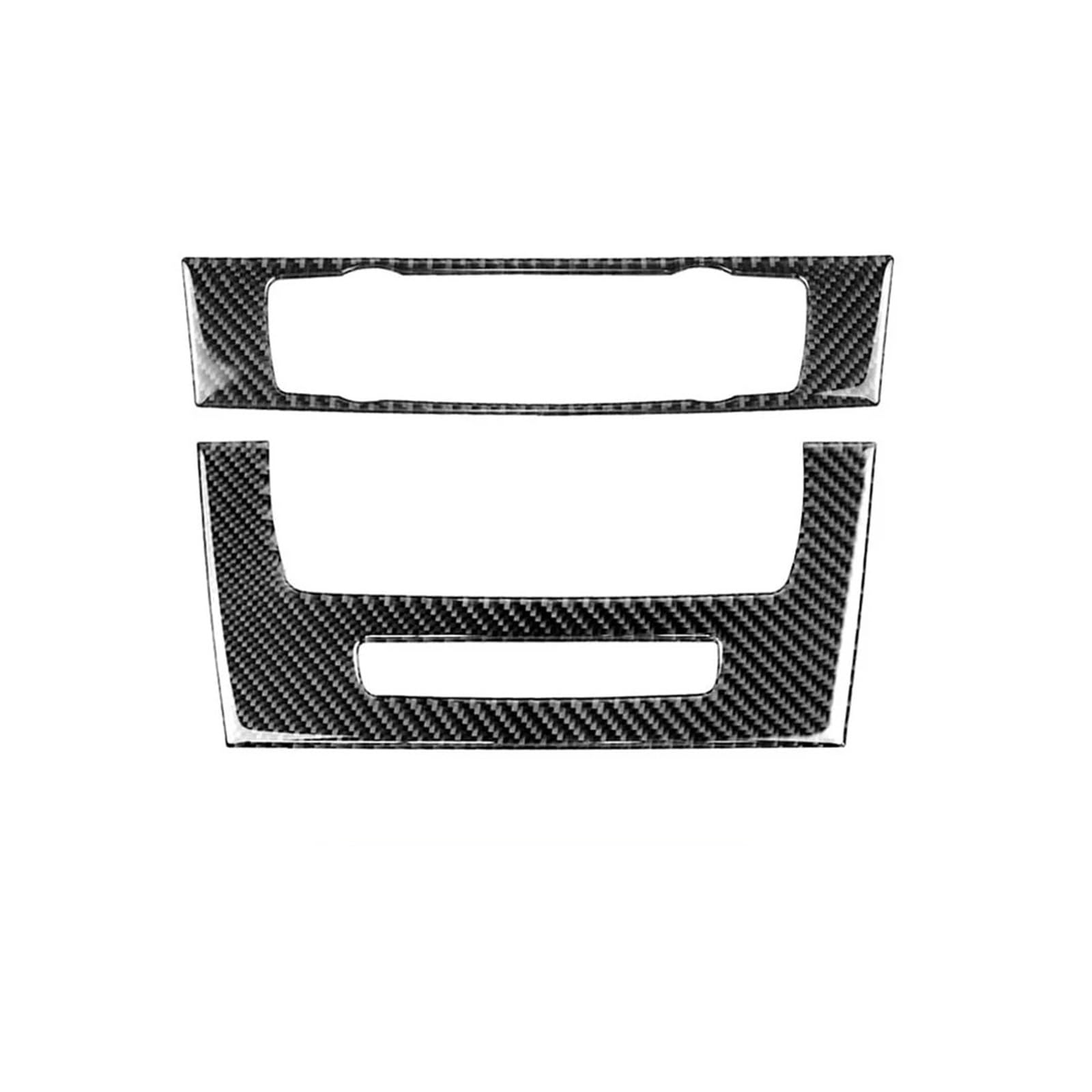 Mittelkonsolen-Abdeckung Für E90 E92 E93 3 Serie E93 2005-2012 Real Carbon Fiber Klimaanlage CD Konsole Panel Abdeckung Trim Armaturenbrett-Abdeckung(Type A) von BHGMGEBLV