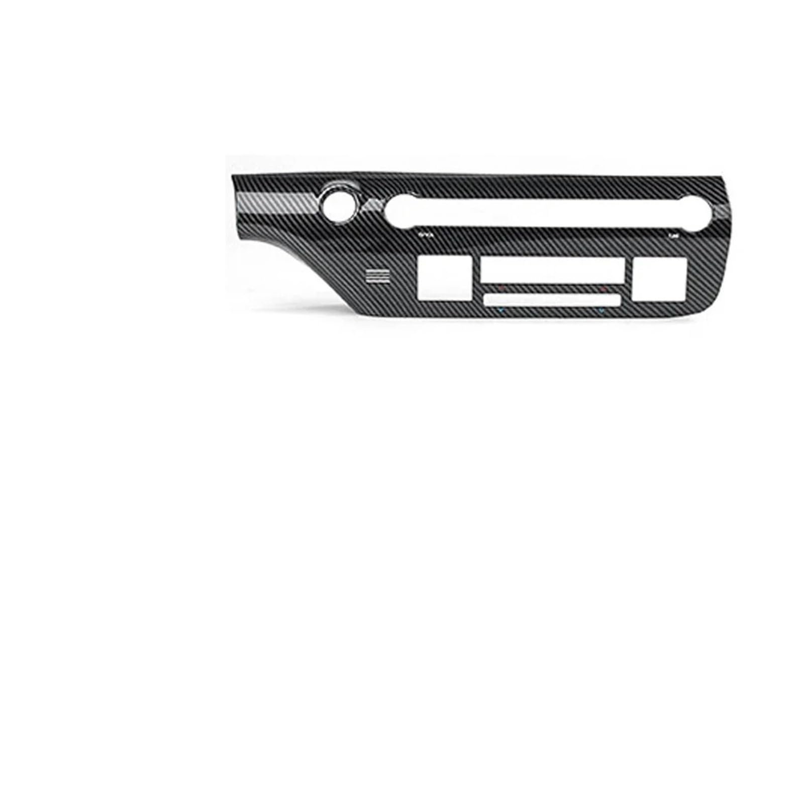 Mittelkonsolen-Abdeckung Für Hyundai Für Kona 2024 Carbon Fiber Holzmaserung Dashboard Armaturenbrett-Abdeckung(Carbon Fiber) von BHGMGEBLV