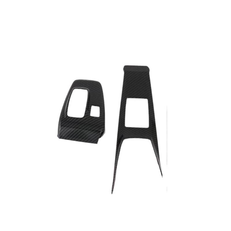Mittelkonsolen-Abdeckung Für Hyundai Für Sonata DN8 2020-2022 LHD Zubehör Carbon Fiber Center Console Gear Shift Panel Front Wasserbecherhalter Abdeckung Trim Armaturenbrett-Abdeckung(1) von BHGMGEBLV