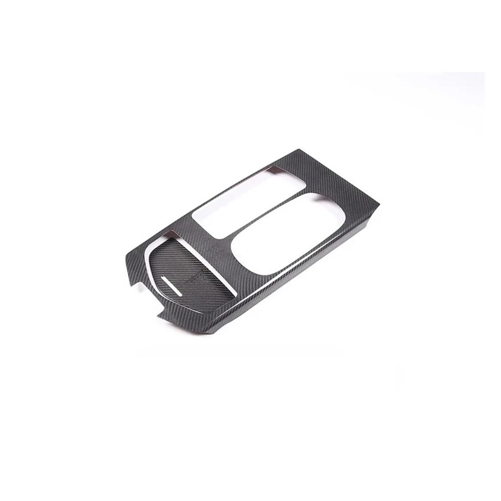 Mittelkonsolen-Abdeckung Für Maserati Für Ghibli Carbon Fiber Auto Zentrale Konsole Getriebe Panel Rahmen Konsole Getriebe Shift Panel Abdeckung Trim Teile Armaturenbrett-Abdeckung(14-16Low 2PCS) von BHGMGEBLV
