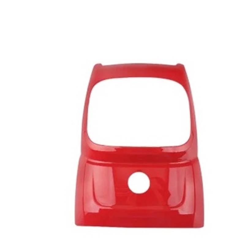 Mittelkonsolen-Abdeckung Für Mini Für Countryman F60 Autoinnenausstattung Dekoratives Zubehör Klimaanlage Entlüftungspanel Aufkleber Dekorative Schale Armaturenbrett-Abdeckung(B-Chili red) von BHGMGEBLV