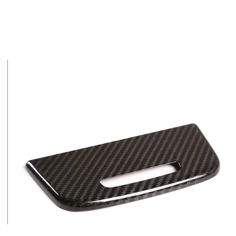 Mittelkonsolen-Abdeckung Für Panamera 971 2017-2020 Real Carbon Fiber Auto Zentrale Steuerung Lagerung Box Panel Abdeckung Innen Zubehör Armaturenbrett-Abdeckung(Real Carbon Fiber) von BHGMGEBLV
