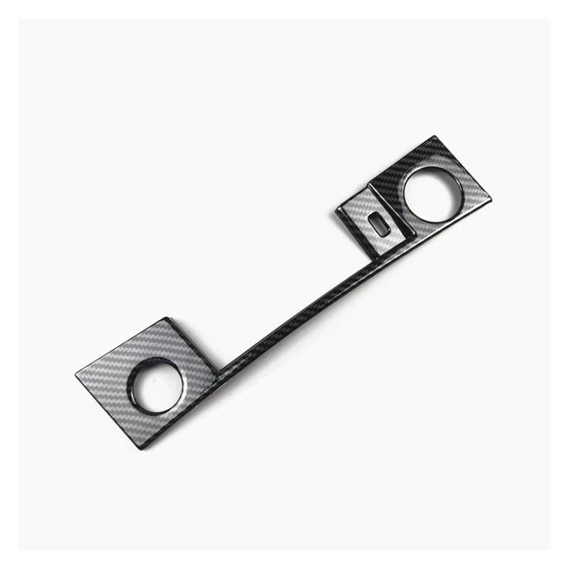 Mittelkonsolen-Abdeckung Für Q5 FY 2018 2019 2020 LHD Carbon Fiber Farbe Konsole Zigarettenanzünder Rahmen Dekoration Abdeckung Innen Zubehör Armaturenbrett-Abdeckung von BHGMGEBLV