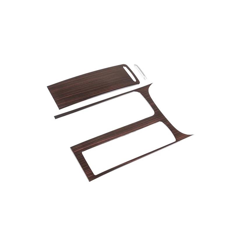 Mittelkonsolen-Abdeckung Für Range Für Rover Für Sport RR Sport 2018 2019 2020 Linkslenker LHD Carbon Fiber ABS Center Console Panel Cover Armaturenbrett-Abdeckung(Red Wood Grain) von BHGMGEBLV