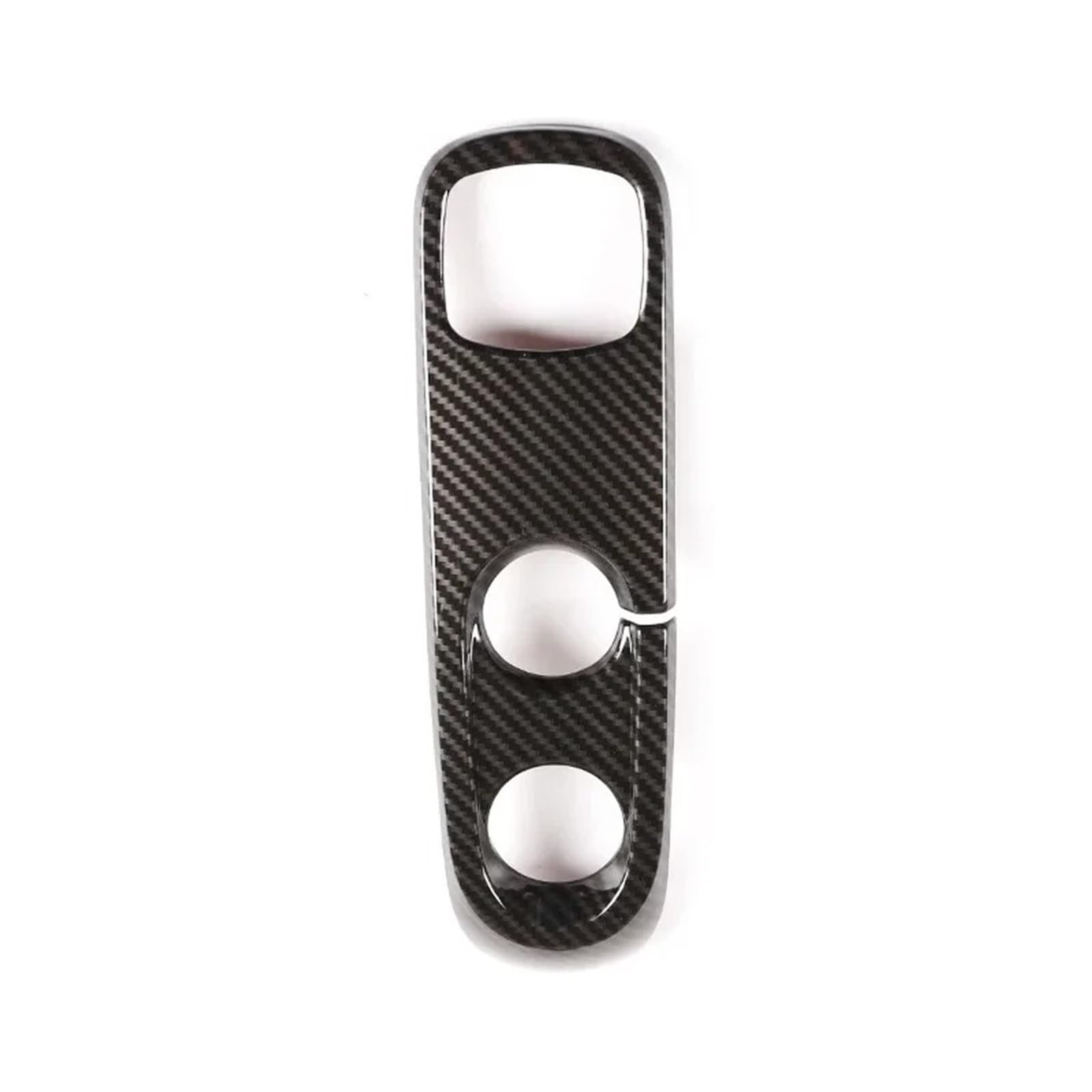 Mittelkonsolen-Abdeckung Für Smart Für Fortwo 451 2009 2010 2011 2012 2013 2014 2015 Carbon Fiber Texture Auto Center Console Gear Panel Cover Trim Decor Armaturenbrett-Abdeckung(A) von BHGMGEBLV
