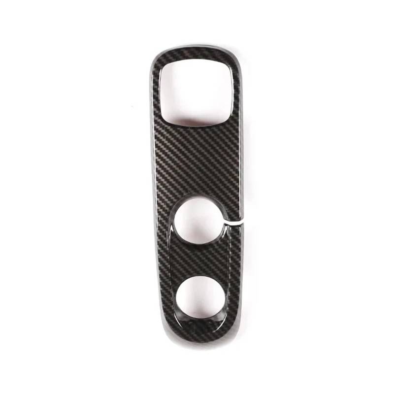Mittelkonsolen-Abdeckung Für Smart Für Fortwo 451 2009 2010 2011 2012 2013 2014 2015 Carbon Fiber Texture Auto Center Console Gear Panel Cover Trim Decor Armaturenbrett-Abdeckung(A) von BHGMGEBLV