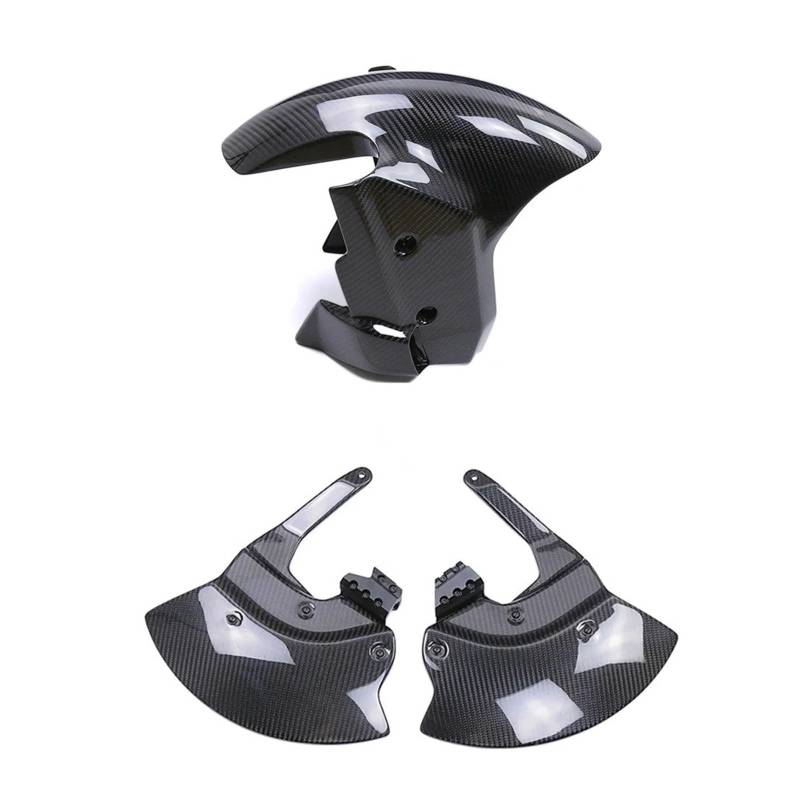 Motorrad Zurück Kotflügel Protector Für M1000RR M 1000 RR M1000 1000RR 2021 2022 2023 2024 Motorrad Rennstrecke Shell Version Änderung Upgrade Kotflügel Verkleidung Carbon Faser Motorrad Fender(Front von BHGMGEBLV