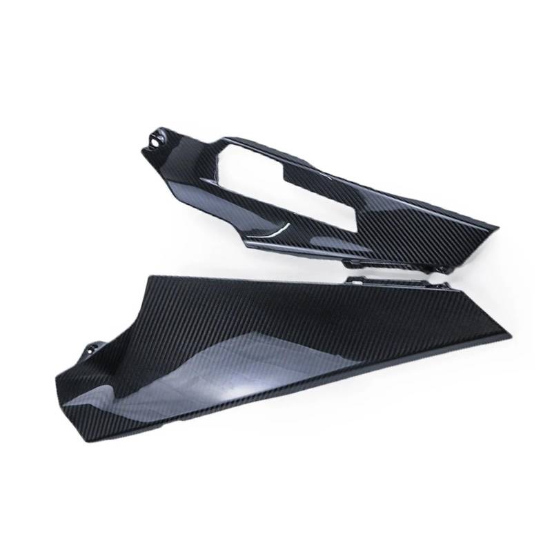 Motorrad Zurück Kotflügel Protector Für Suzuki Für GSX-R1000R Für GSX-R 1000 R 2017-2022 2023 2024 Motorradzubehör Kotflügel Kraftstofftankschutz Seitenverkleidungssatz Trockenkohlefaser Motorrad Fend von BHGMGEBLV