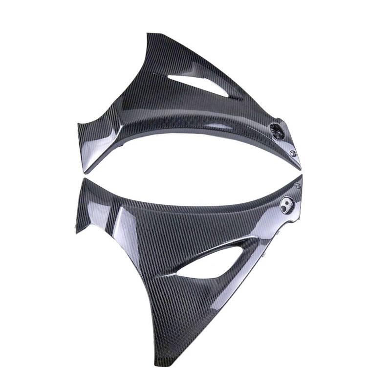Motorrad Zurück Kotflügel Protector Für Suzuki Für GSX-R1000R Für GSX-R 1000 R 2017-2022 2023 2024 Motorradzubehör Kotflügel Kraftstofftankschutz Seitenverkleidungssatz Trockenkohlefaser Motorrad Fend von BHGMGEBLV
