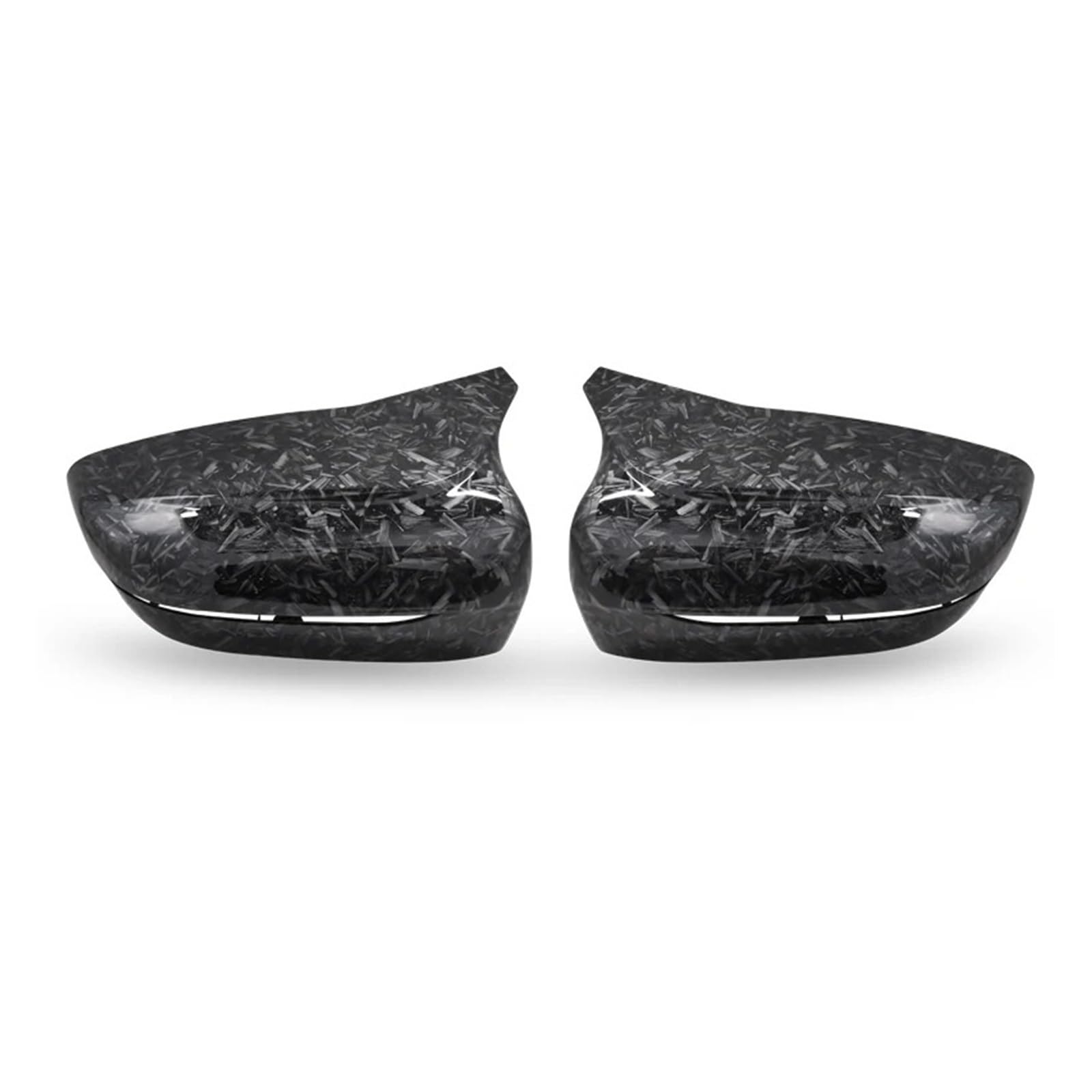 SeitenspiegelAbdeckungen Für 5 Serie Für G30 Für G31 2017 2018 2019 Seite Hinten Spiegel Links Fahrer Carbon Fiber ABS Ersatz Spiegel Abdeckung Auto Spiegelkappen(Forged Carbon Look) von BHGMGEBLV