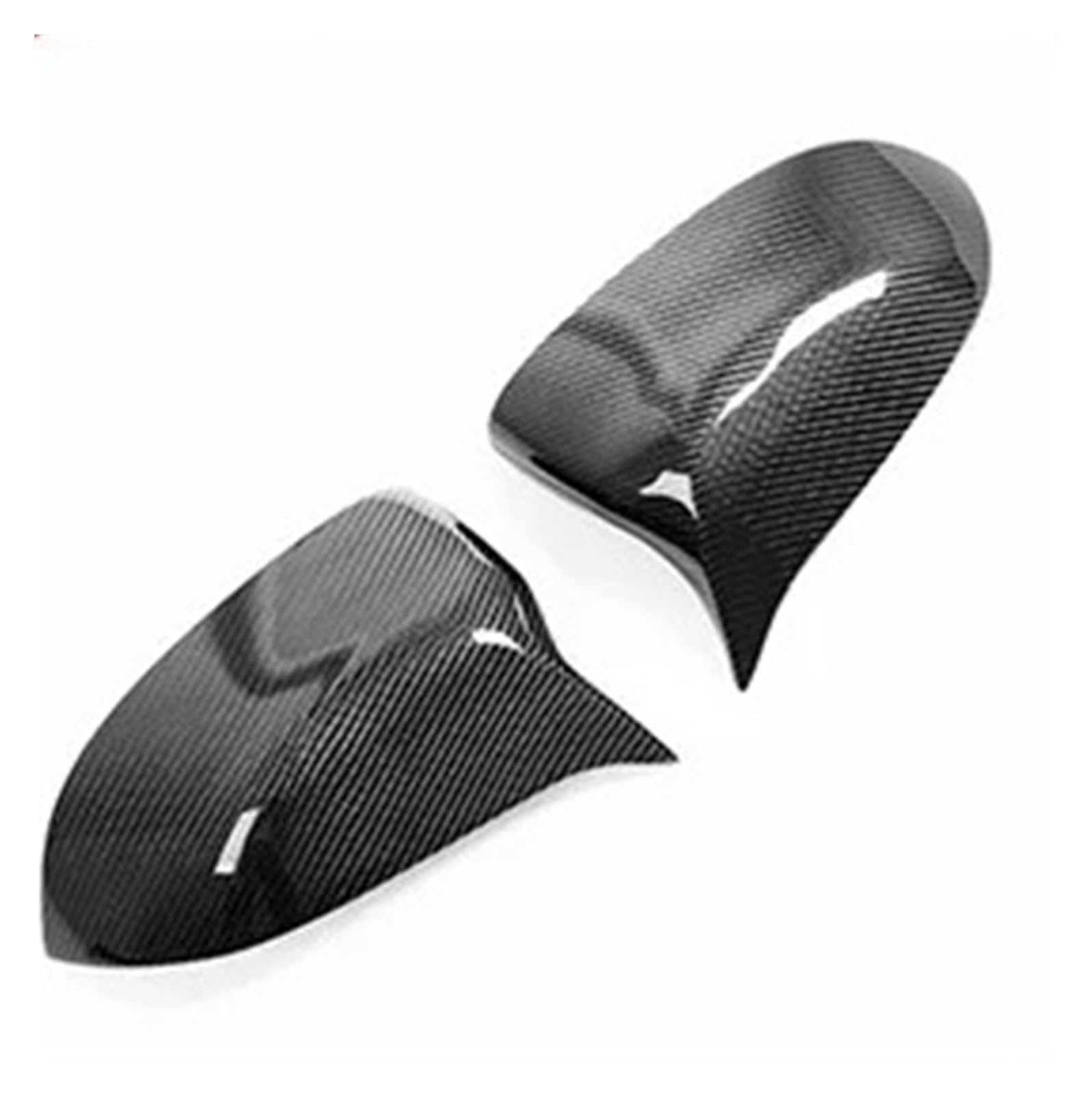 SeitenspiegelAbdeckungen Für F15 Für X5 Für F16 Für X6 Für F25 Für X3 Für F26 Für X4 Serie Rückspiegel Abdeckung Außen Zubehör Carbon Fiber Trim Auto Spiegelkappen(Style a 1pcs) von BHGMGEBLV