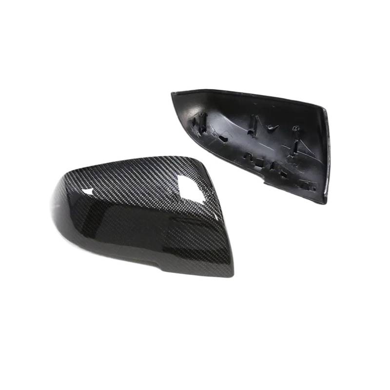 SeitenspiegelAbdeckungen Für F20 Für F21 Für F22 Für F23 Für F30 Für F35 Für F34 Für F32 Für F33 Für F36 Kohlefaser Seitenspiegelschalen Fall Rückspiegelabdeckung Auto Spiegelkappen(Replace Type B-2PC von BHGMGEBLV