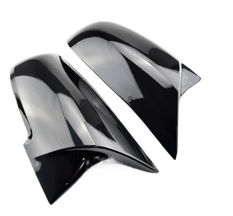 SeitenspiegelAbdeckungen Für F20 Für F21 Für F30 Für F31 GT Für F34 Für F32 Für F33 Für F36 Für X1 Für E84 Für M2 Carbon Faser Auto Rückspiegel Abdeckung Kappe Auto Spiegelkappen(Black-2) von BHGMGEBLV