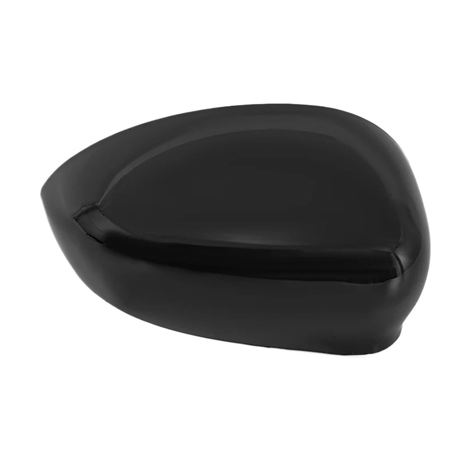 SeitenspiegelAbdeckungen Für FIAT 500 Für Fiat500 2007-2016 2017 2018 2019 2020 2021 2022 2023 Chrom Glanz Schwarz Auto Rückspiegel Abdeckung Kappe Auto Spiegelkappen(Glossy Black Right) von BHGMGEBLV