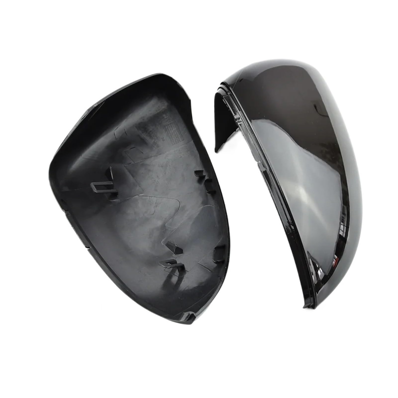 SeitenspiegelAbdeckungen Für Golf 7 Für MK7 Für MK7.5 Für GTI R Für GTE Rückspiegel Abdeckung Seite Flügel Rückspiegel Fall Abdeckungen Glänzend Schwarz Auto Spiegelkappen(Bright Black) von BHGMGEBLV