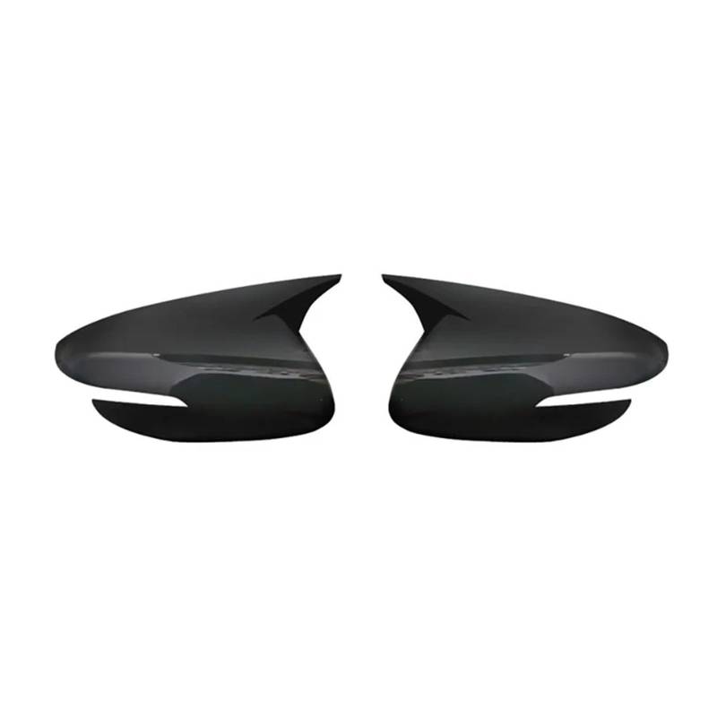 SeitenspiegelAbdeckungen Für KIA Für K3 Für Cerato Für Forte 2013-2018 Rück Seite Spiegel Abdeckung Flügel Kappe Außentür Rückansicht Fall Trim Carbon Faser Aufkleber Auto Spiegelkappen(Gloss Black) von BHGMGEBLV