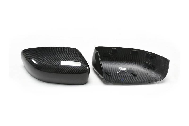 SeitenspiegelAbdeckungen Für Maserati Für Ghibli Für Quattroporte 2017 2018 2019 Seite Rückspiegel Kappen Ersatz Dry Carbon Fiber Spiegel Abdeckung Auto Spiegelkappen(2013-2015 Replace) von BHGMGEBLV