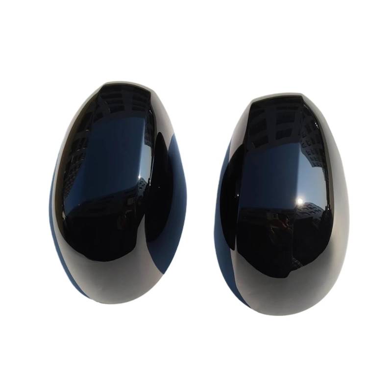 SeitenspiegelAbdeckungen Für Mini Für Cooper Für F54 Für F55 Für F56 Für F57 Für F60 2020-2022 2023 2024 Schwarz Auto Rückspiegel Abdeckung Shell Cap Gehäuse Links Rechts Auto Spiegelkappen(Black) von BHGMGEBLV