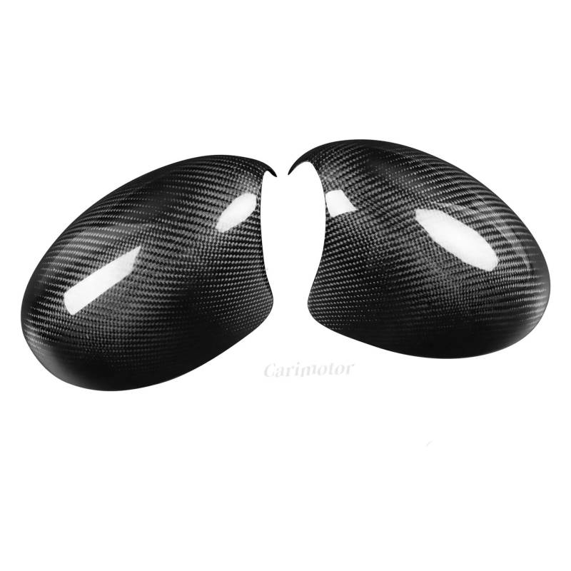 SeitenspiegelAbdeckungen Für Mini Für Cooper Für R53 2002 2003 2004 2005 2006 Manuell Falten 3K Carbon Side Rückspiegel Abdeckkappen Auto Spiegelkappen von BHGMGEBLV