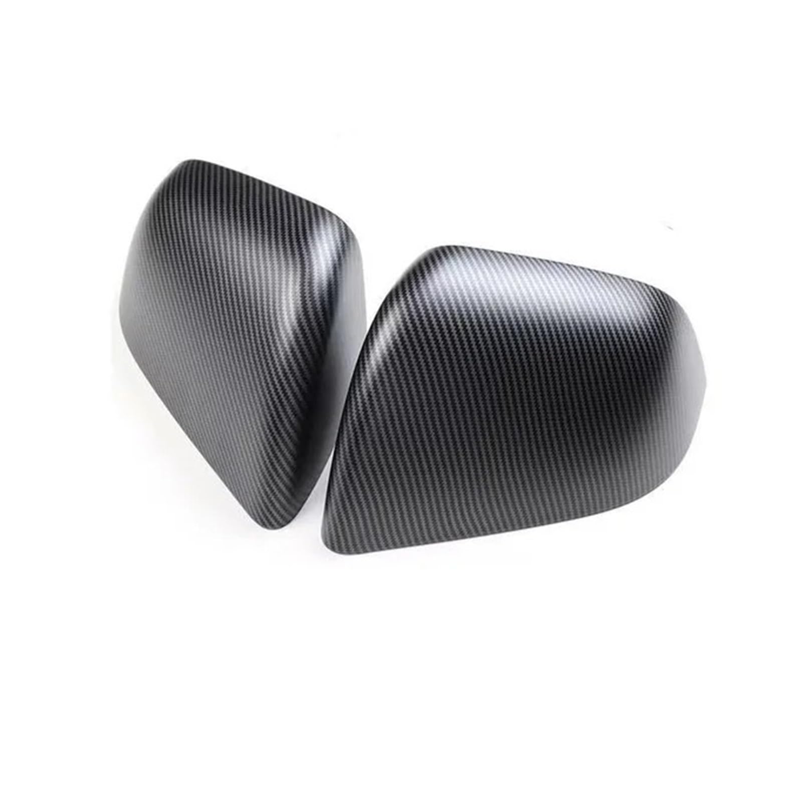 SeitenspiegelAbdeckungen Für Tesla Für Modell 3 Y 2023 Helle Matte Dekorative Shell Außen Zubehör Auto Rück Abdeckung Carbon Faser Rückspiegel Auto Auto Spiegelkappen(YMettaCarbonFiber) von BHGMGEBLV