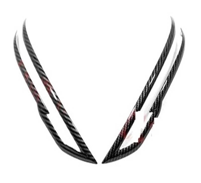 SeitenspiegelAbdeckungen Für X-Trail Für T32 Für Rogue Für Rogue-Serena Für C27 Für Qashqai Für J11 Für Juke ABS Auto Seite Tür Rückspiegel Drehen Trim Auto Spiegelkappen(Carbon Fiber 2) von BHGMGEBLV