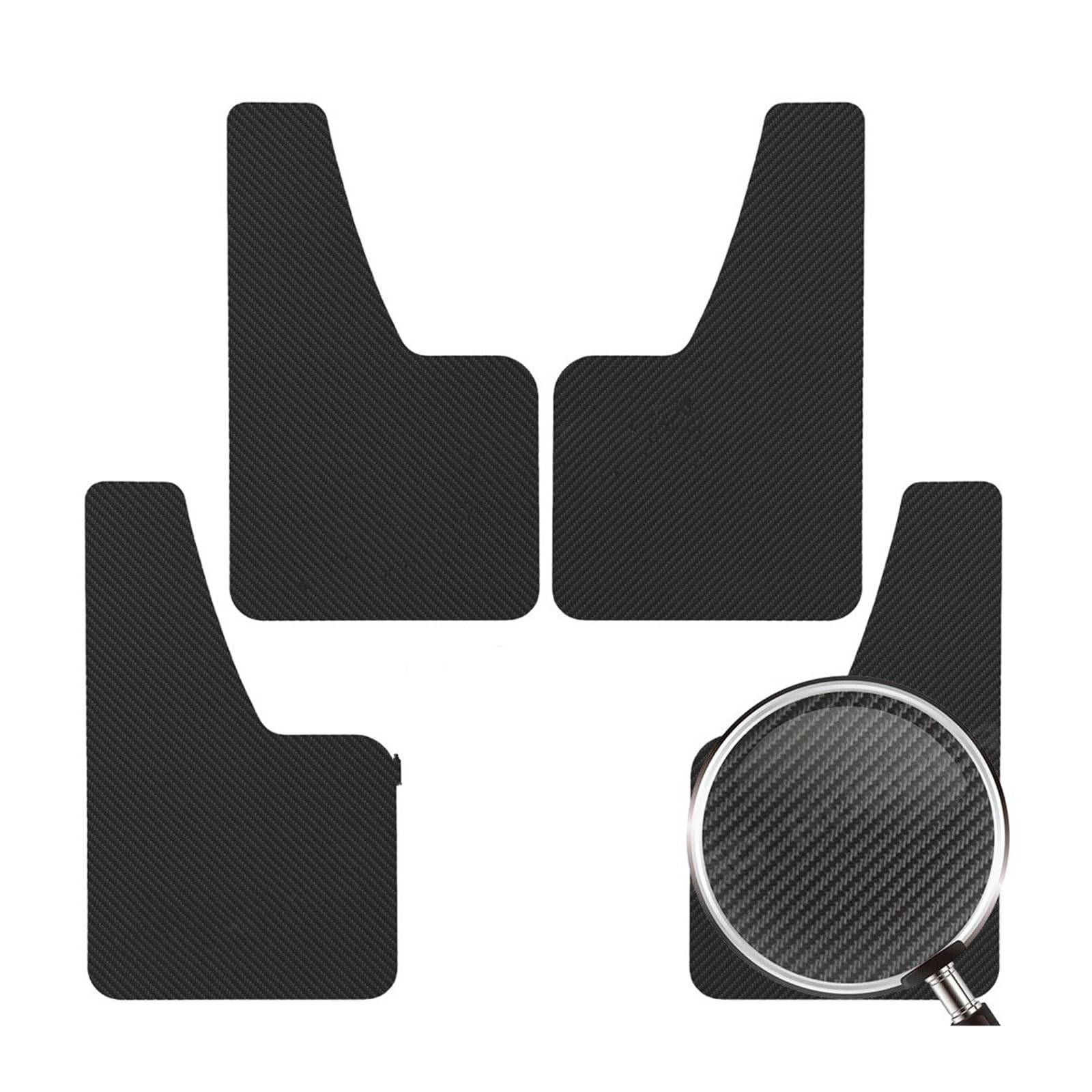 Stück Schmutzfänger Mud Flaps Für Clio IV Für Megane III Für Captur Für Zoe Für Megane IV Für Megane II Kotflügel Schmutzfänger Spritzschutz Kotflügel Schlammklappe Spritzschutz(4Black) von BHGMGEBLV
