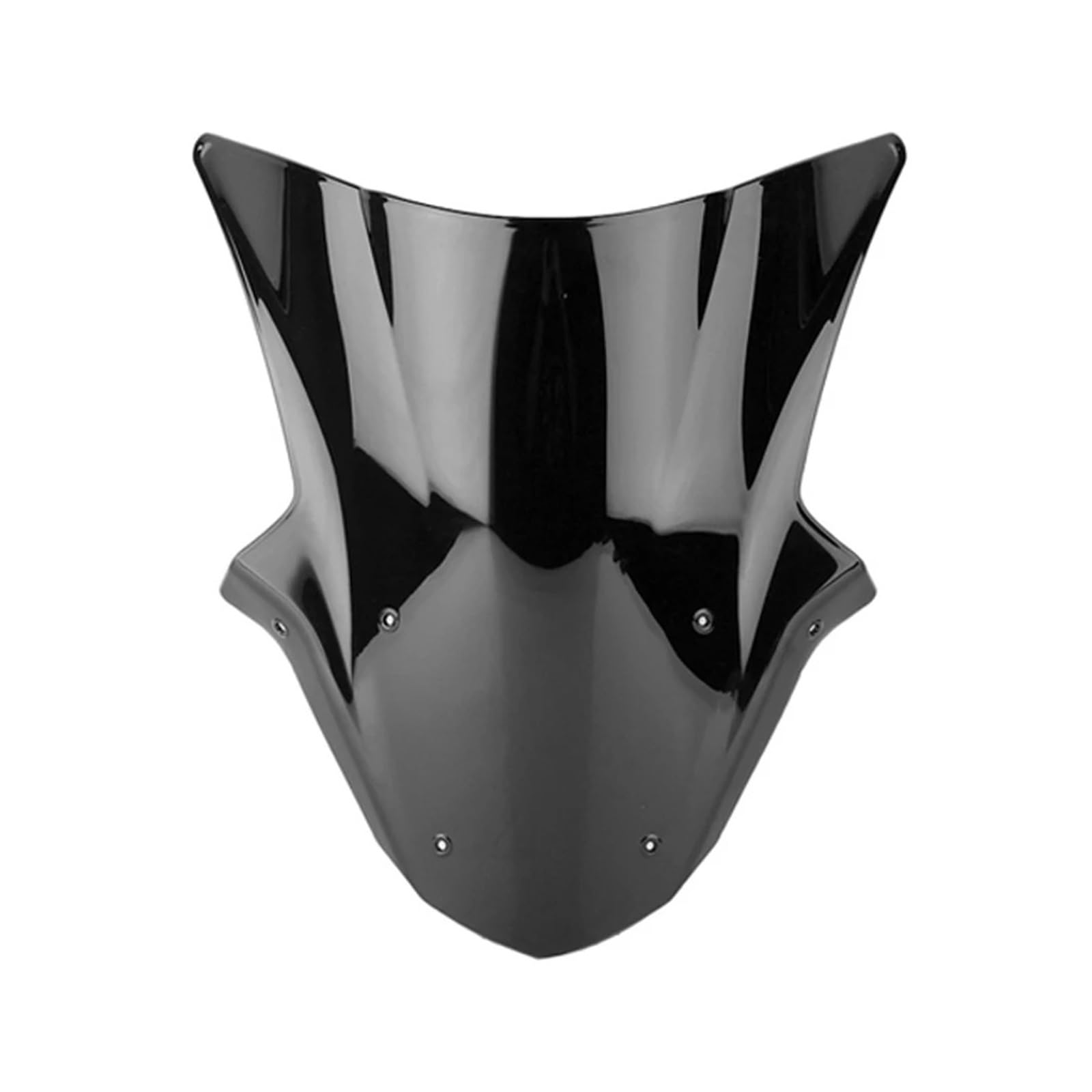 Tourenscheibe Getönt Für Kawasaki Für Ninja ZX-10R ZX10R ZX 10R 2011-2015 Motorrad Double Bubble Windschutzscheibe Deflektor Schutz Wind Bildschirm Bildschirm Motorräder Deflektor(Black) von BHGMGEBLV