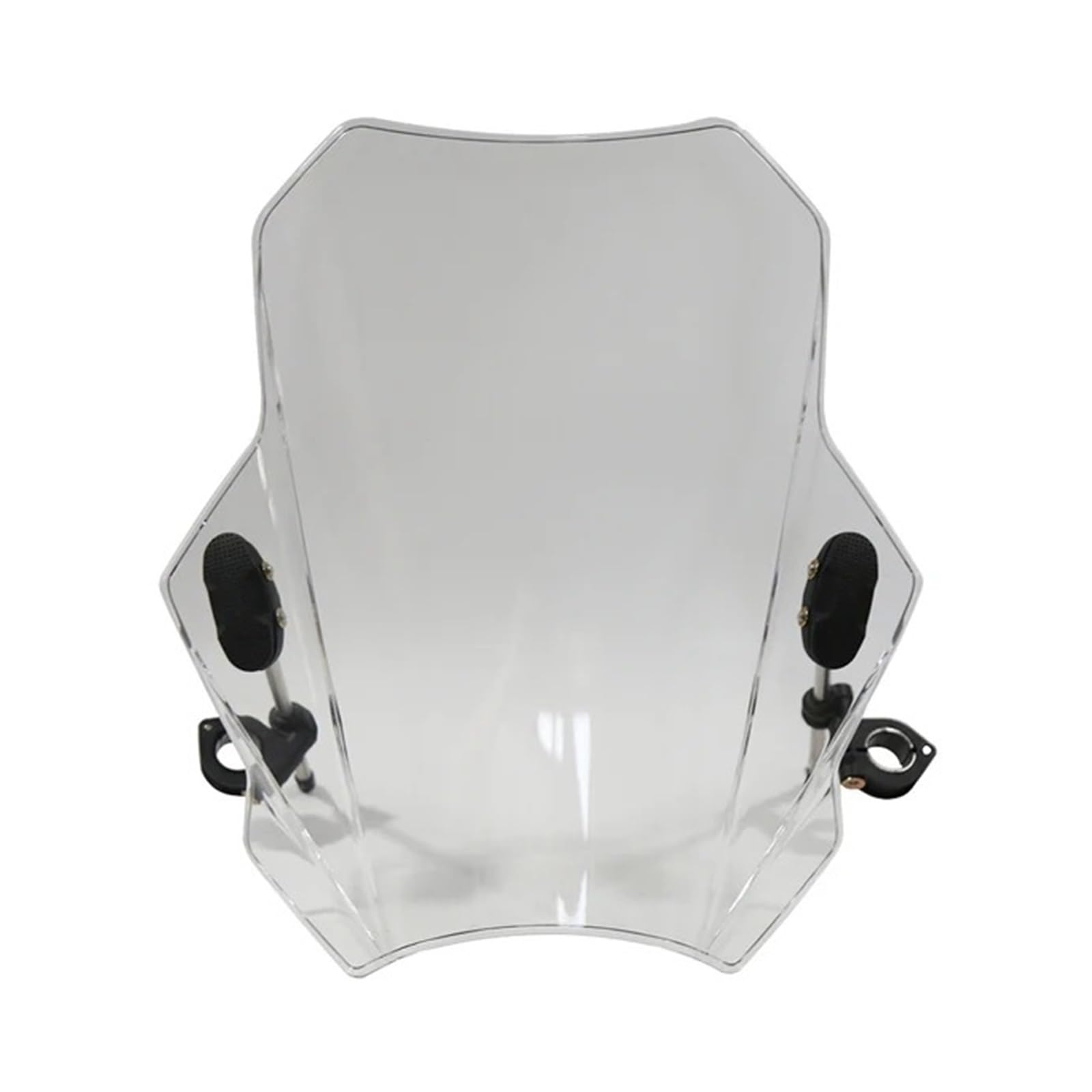Tourenscheibe Getönt Für MT09 Für MT07 MT125 FZ1 FZ6 FZ8 FZ8N XJ6 MT-01 MT03 Motorrad Windschutzscheibe Windschutzscheibe Universal Bildschirm Motorräder Deflektor(Transparent) von BHGMGEBLV