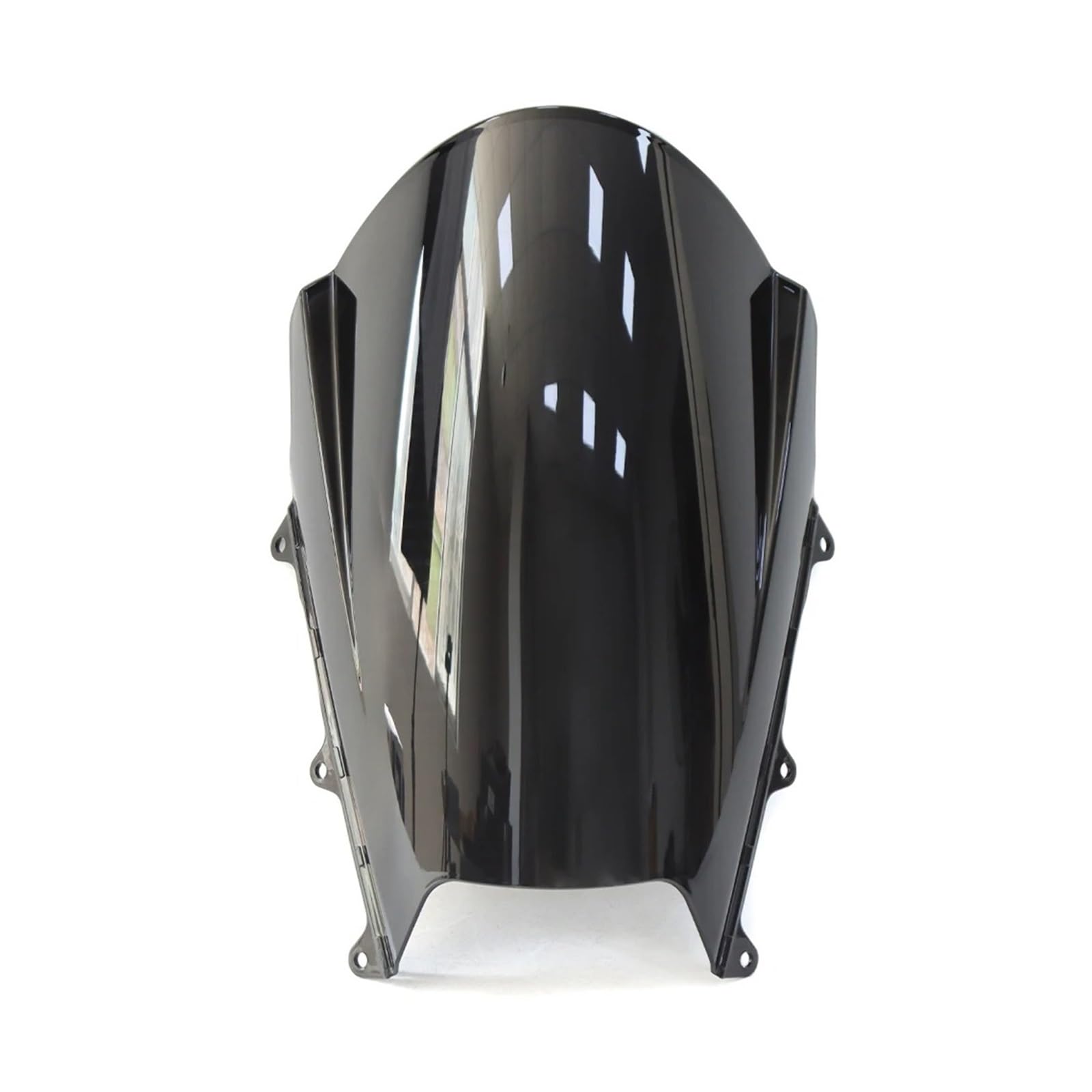 Tourenscheibe Getönt Für Suzuki GSX-8R GSX 8R 2024 2025 Motorrad Bildschirm Windschutzscheibe Wind Deflektoren Bildschirm Double Bubble Bildschirm Motorräder Deflektor(Black) von BHGMGEBLV