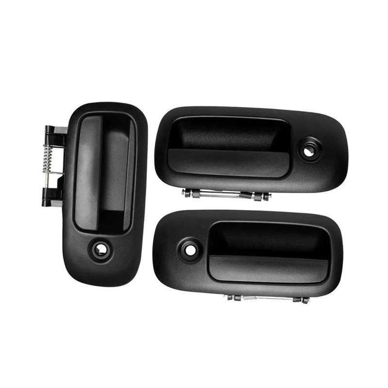 Türgriff Für Außen Fahrerseite Für Chevrolet Für Express Für GMC Für Savana 1500 2500 1996 1997 1998 1999 2000 2001 2002 2003 2004 2005 2006-2009 3 Stücke Außentürgriff Türaußengriff Beifahrerseite von BHGMGEBLV