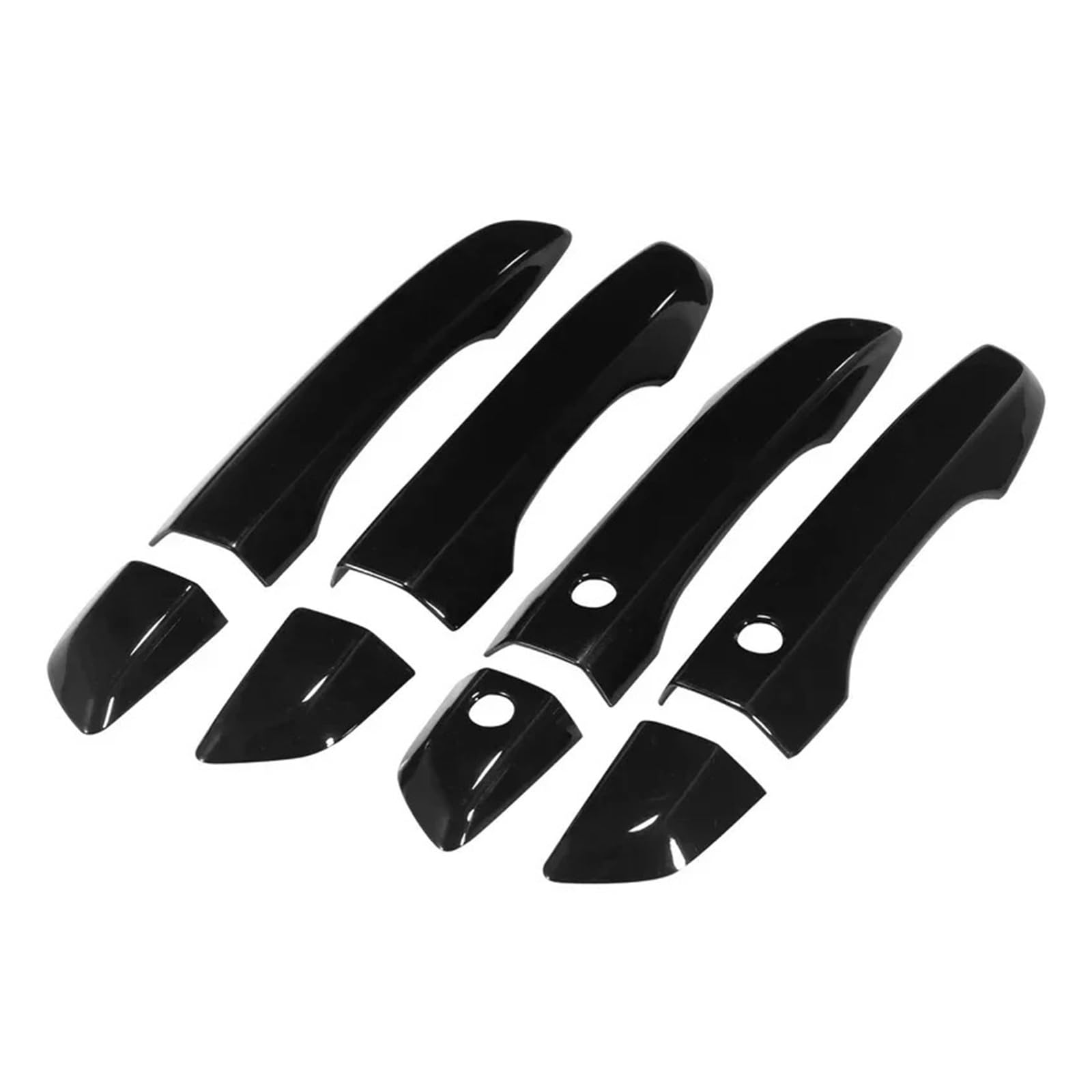 Türgriff Für Außen Fahrerseite Für Civic 10. Generation 2016 2017 2018 2019 2020 2021 Auto Carbon Fiber Schwarz Außentürgriff Formabdeckung Trim Türaußengriff Beifahrerseite(Gloss Black 1) von BHGMGEBLV