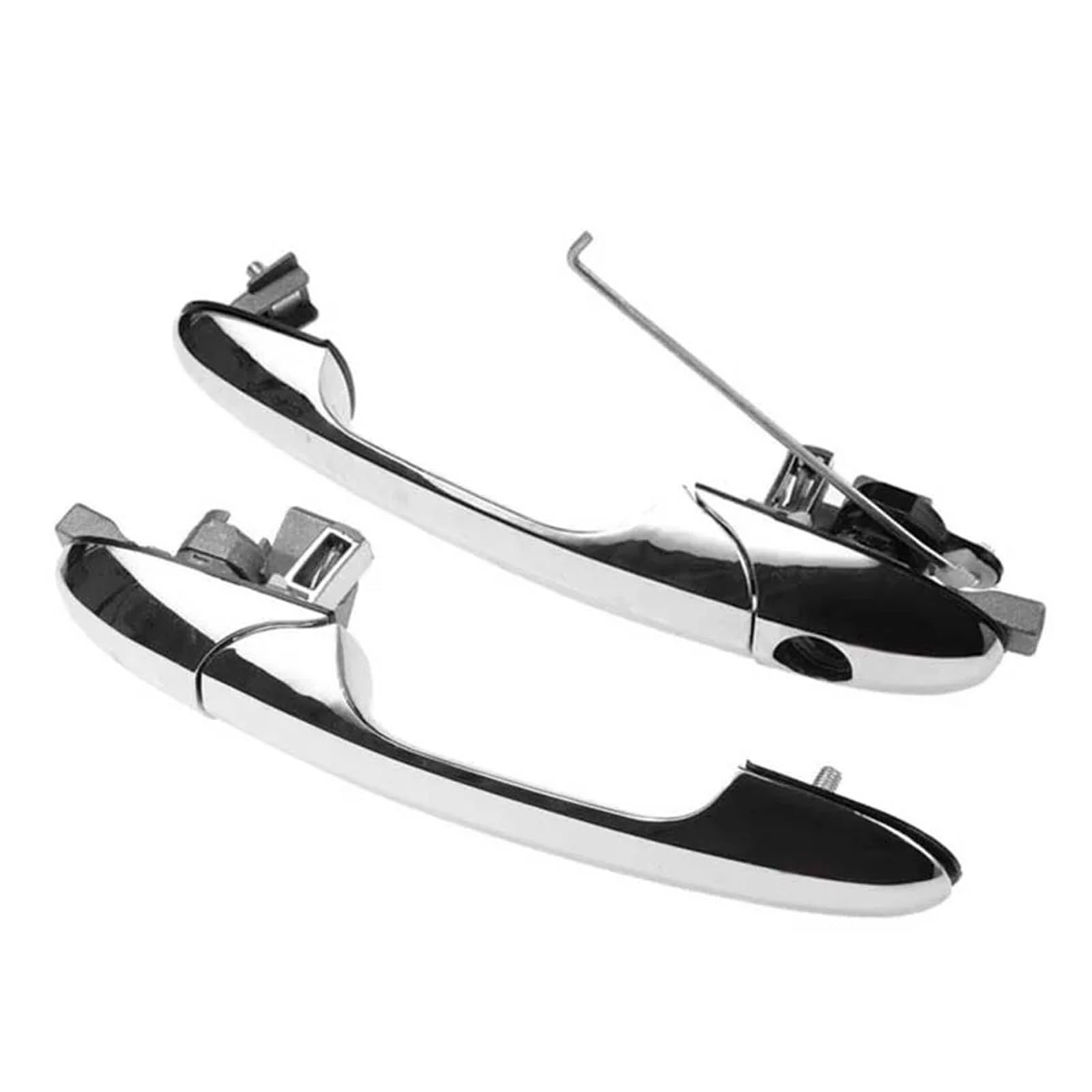 Türgriff Für Außen Fahrerseite Für FIAT 500 2007 2008 2009 2010 2011 2012 2013 2014 2015 2016 2017 2018 2019 2020 Außentürgriff 735592012 735592026 Türaußengriff Beifahrerseite(1 Pair) von BHGMGEBLV