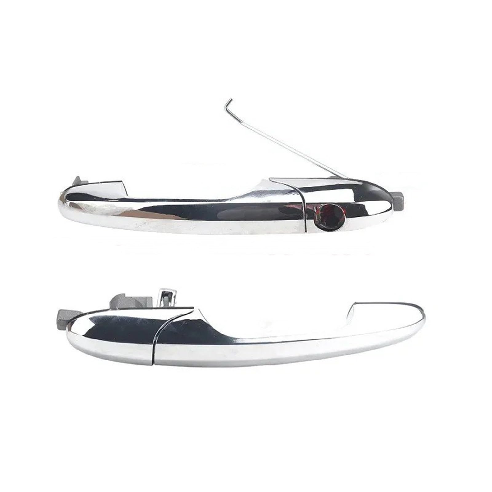 Türgriff Für Außen Fahrerseite Für FIAT 500 2012 2013 2014 2015 2016 2017 2018 Chrom Für Rechtslenker Auto Außentürgriff 735592012 735592026 Türaußengriff Beifahrerseite(1pair) von BHGMGEBLV