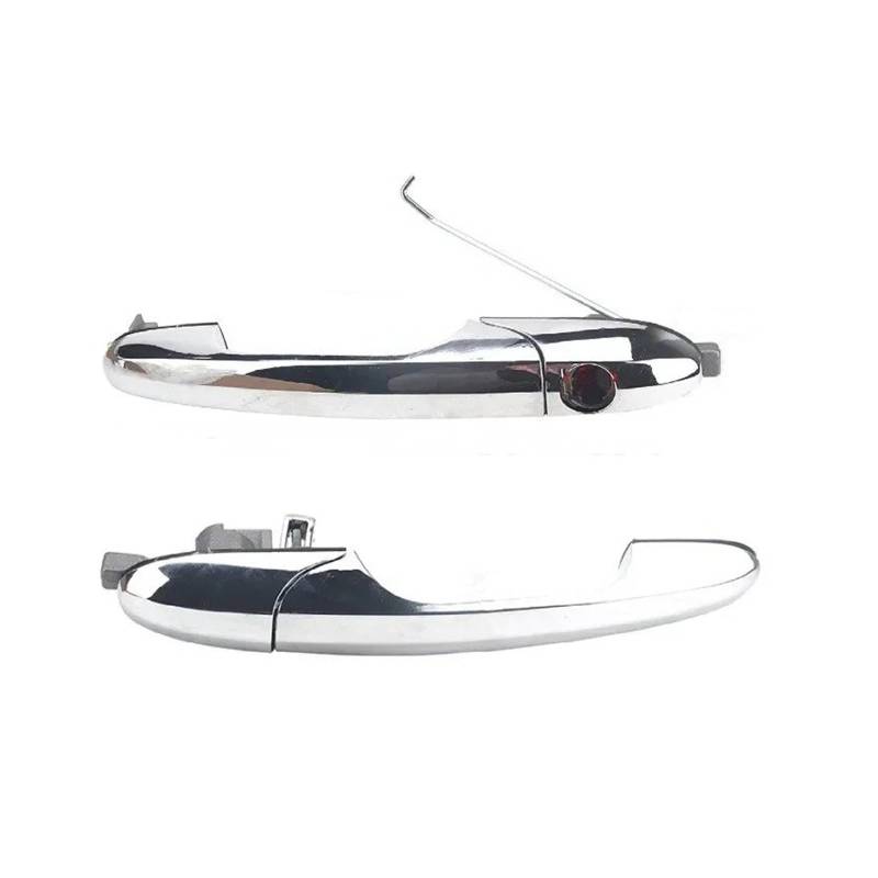 Türgriff Für Außen Fahrerseite Für FIAT 500 2012 2013 2014 2015 2016 2017 2018 Chrom Für Rechtslenker Auto Außentürgriff 735592012 735592026 Türaußengriff Beifahrerseite(1pair) von BHGMGEBLV