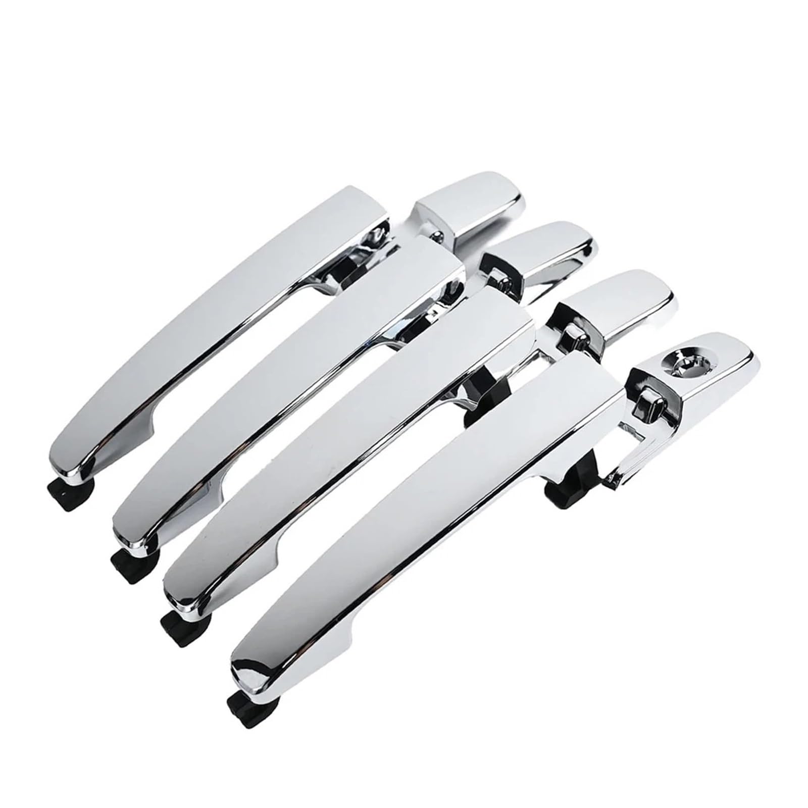 Türgriff Für Außen Fahrerseite Für Ford Für Focus 2008 2009 2010 2011 8S4Z-5422404-AA 4PCS Auto Außen Außentürgriff Vorne Hinten Links Rechts Türaußengriff Beifahrerseite(Chrome) von BHGMGEBLV