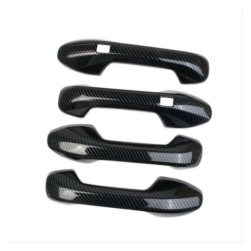 Türgriff Für Außen Fahrerseite Für Hyundai Für Palisade 2019 2020 2021 2022 2023 2024 Auto Außentürgriffe Abdeckung Trim Zubehör ABS Carbon Fiber Türaußengriff Beifahrerseite von BHGMGEBLV