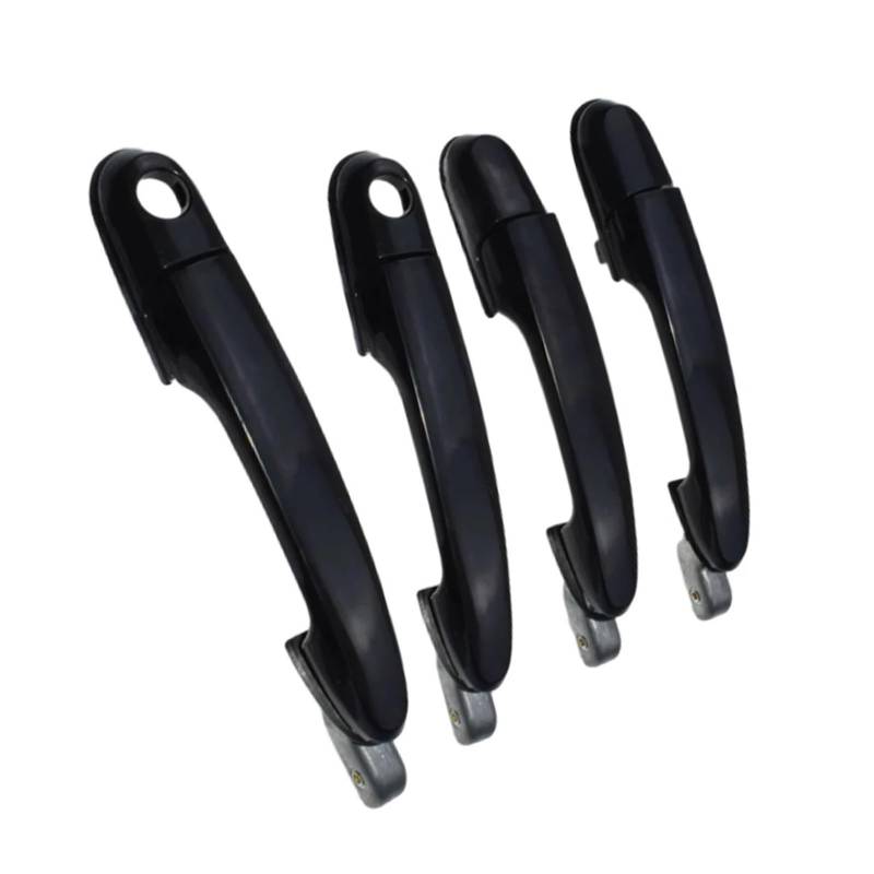 Türgriff Für Außen Fahrerseite Für Hyundai Für Tucson 2005 2006 2007 2008 2009 82650-2E000 82660-2E000 4 Stücke Außerhalb Außentürgriff Vorne Hinten Links Rechts Türaußengriff Beifahrerseite von BHGMGEBLV