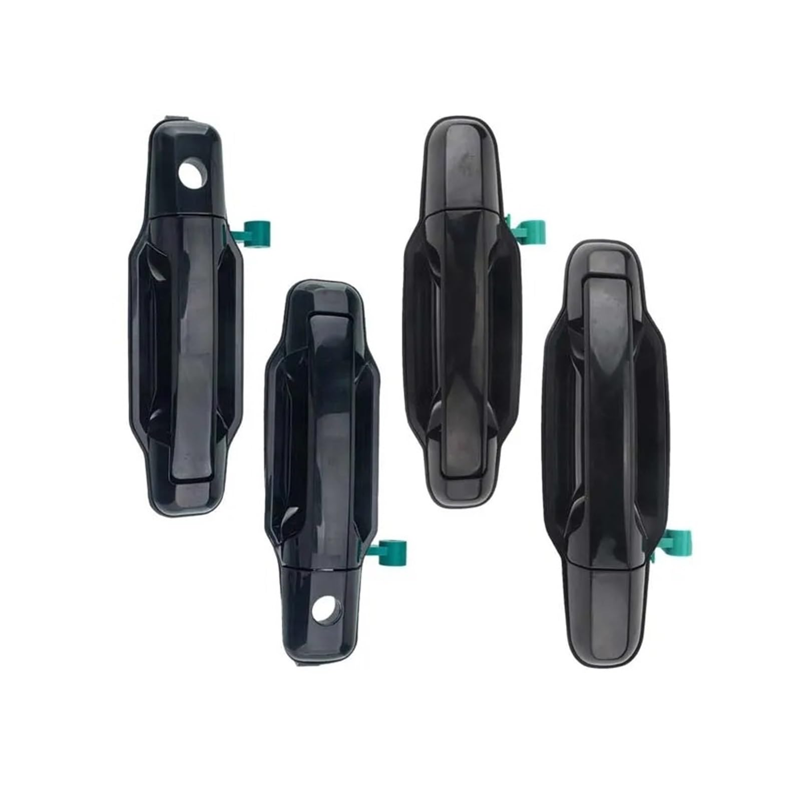 Türgriff Für Außen Fahrerseite Für Kia Für Sorento 2003 2004 2005 2006 2007 2008 2009 ABS Außentürgriff Schwarz Türaußengriff Beifahrerseite(4PCS) von BHGMGEBLV