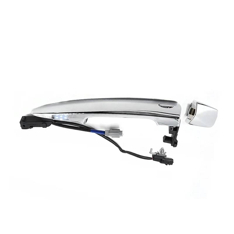 Türgriff Für Außen Fahrerseite Für Nissan Für Leaf Für Maxima Für Murano Für Sentra Auto Vorne Links Rechts Chrom Außentürgriffe Silber 826469N00A 806469N00A 806451AA0A Türaußengriff Beifahrerseite(Ri von BHGMGEBLV