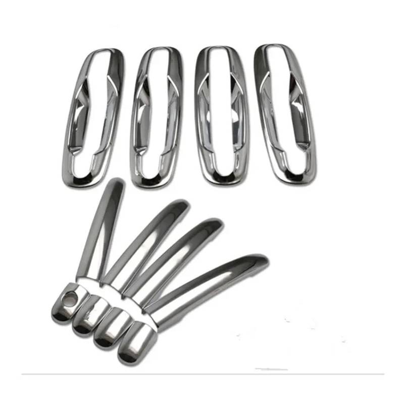 Türgriff Für Außen Fahrerseite Für Suzuki Für Forenza Für Holden Für Viva Aufkleber Auto Für Styling Chrom Außentürgriffe Abdeckungen Türaußengriff Beifahrerseite(1keyhole Handle Bowl) von BHGMGEBLV