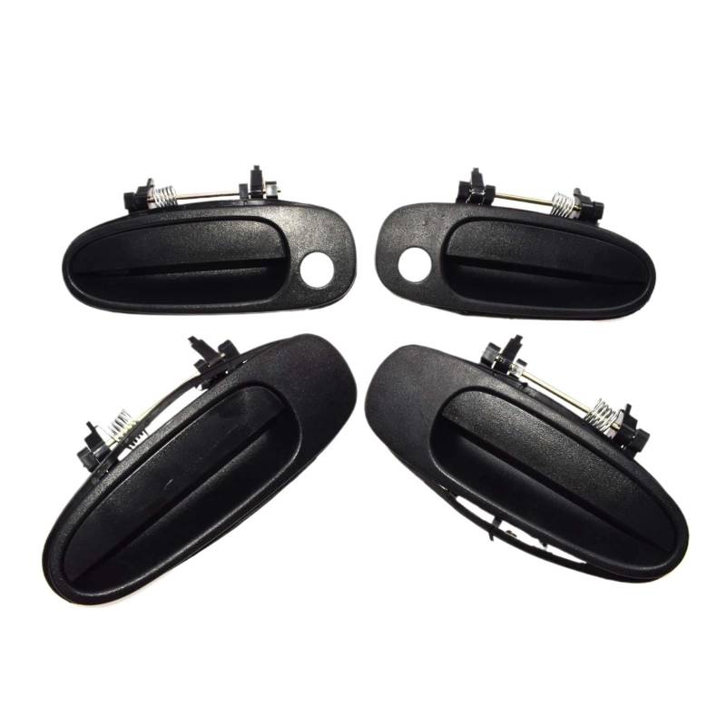 Türgriff Für Außen Fahrerseite Für TOYOTA Für COROLLA 1993 1994 1995 1996 1997 Auto Außen Außen Außentürgriff Vorne Hinten Links Rechts 69220-12160 69210-12160 Schwarz Türaußengriff Beifahrerseite(Fro von BHGMGEBLV