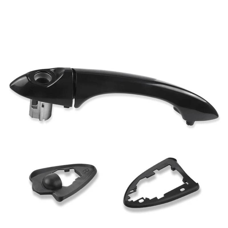 Türgriff Für Außen Fahrerseite Für X5 E53 2000 2001 2002 2003 2004 2005 2006 Auto Front Außen Außentürgriff EIN-Aus Schwarz Türaußengriff Beifahrerseite(Right Hand Drive) von BHGMGEBLV