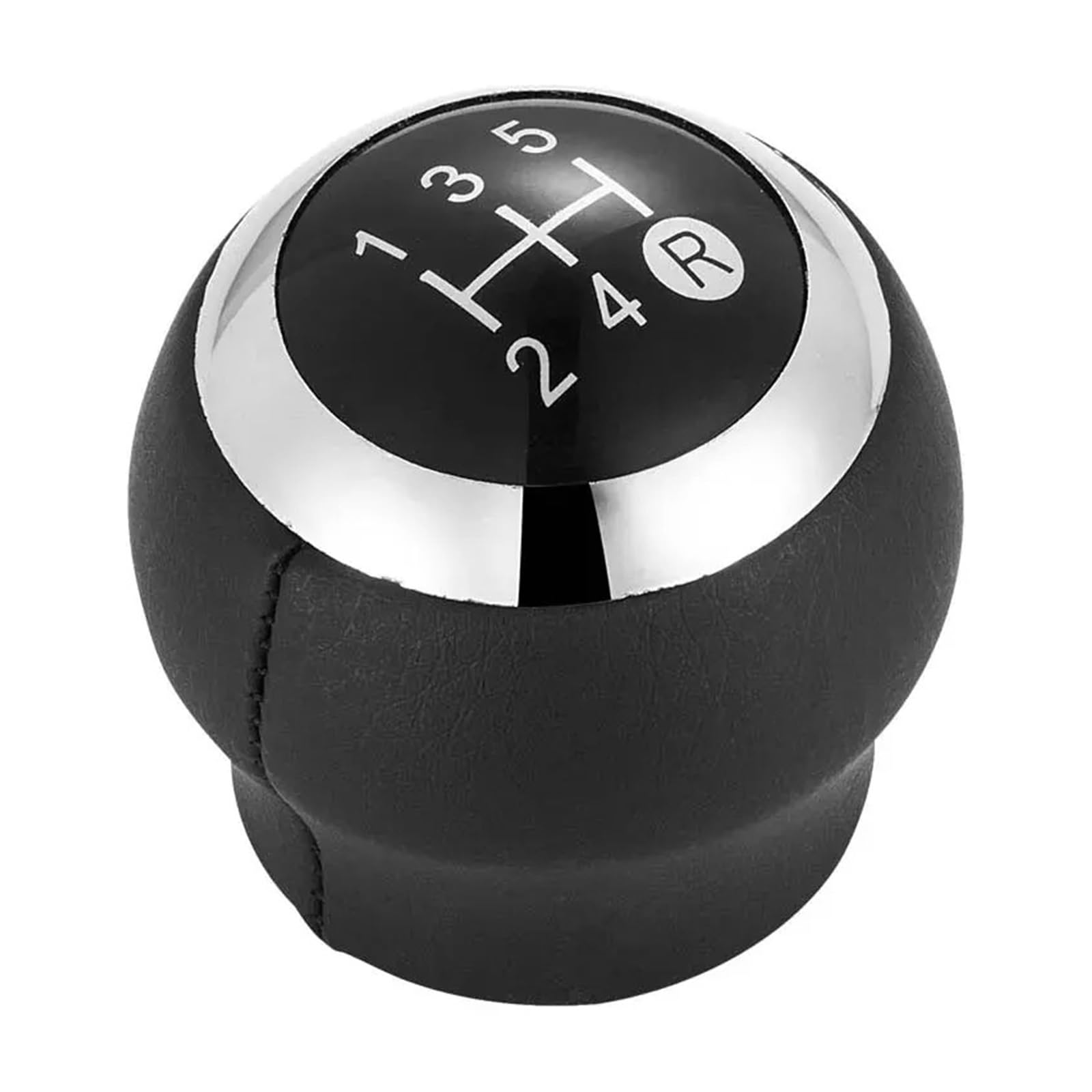 Universal Fahrzeug Schaltknauf Für Toyota Für Verso Für Auris Für Aygo Zubehör 5/6 Geschwindigkeit Auto Schaltknauf Hebel Shifter Stick Handball Manuell Schaltgetriebe(Black 5 Speed) von BHGMGEBLV