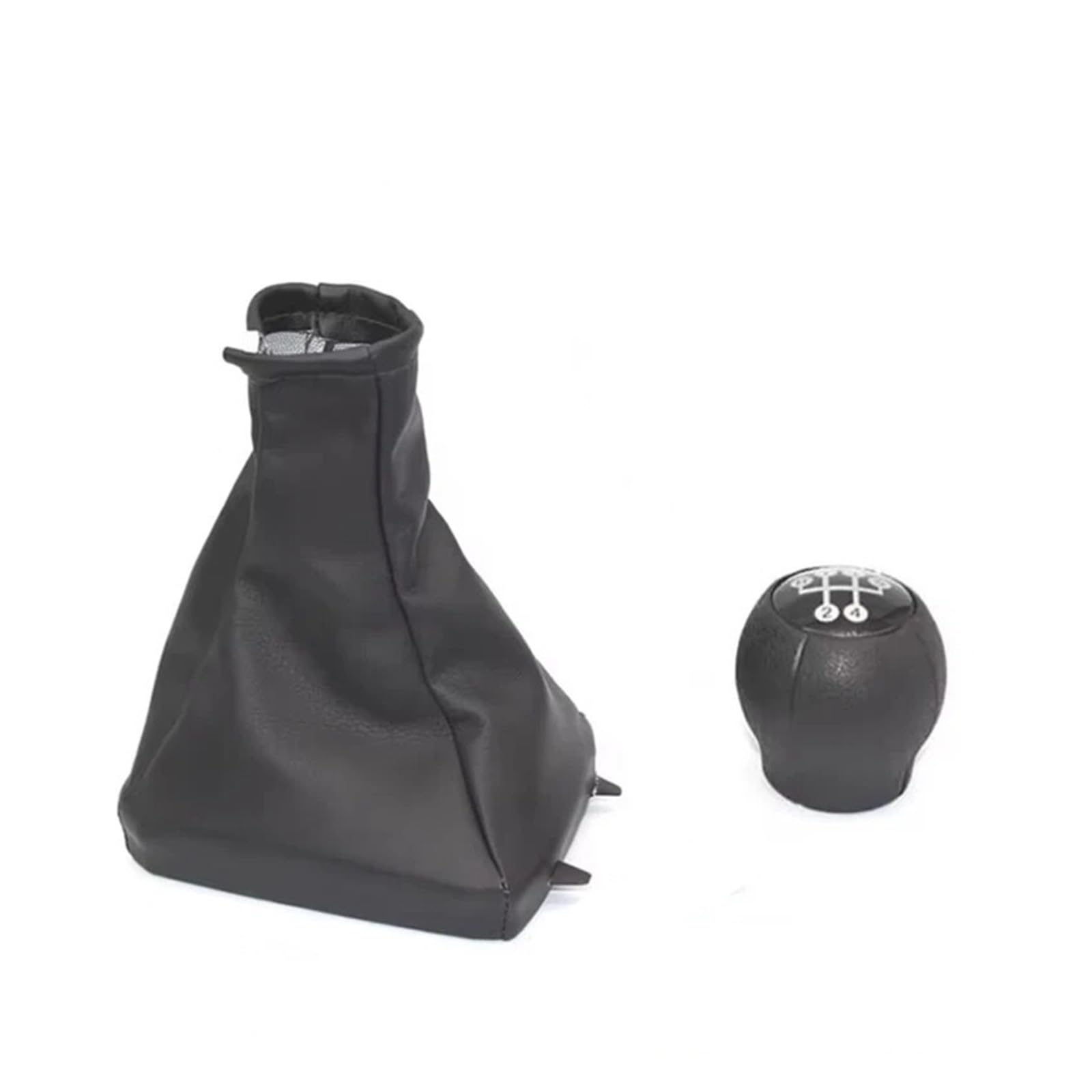 Universal Fahrzeug Schaltknauf Für Vauxhall Für Opel Für Astra II G Für Zafira A 1998 1999 2000-2010 Schalthebel Handball Mit Gamaschenkoffer Manuell 5-Gang Manuell Schaltgetriebe(Gear Knob 2Pcs) von BHGMGEBLV